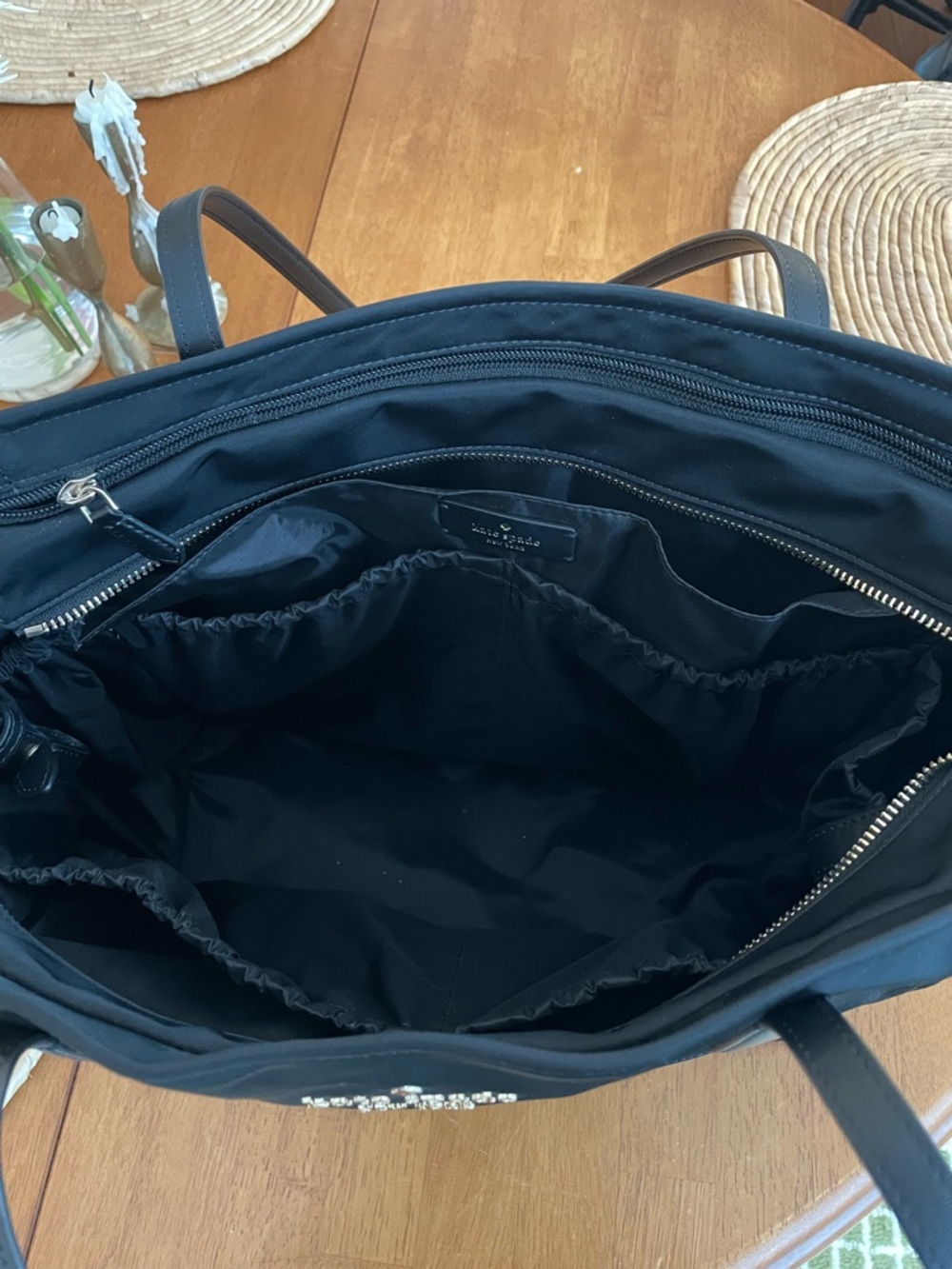 Kate Spade Black Nylon Tote - Picture 5 of 5